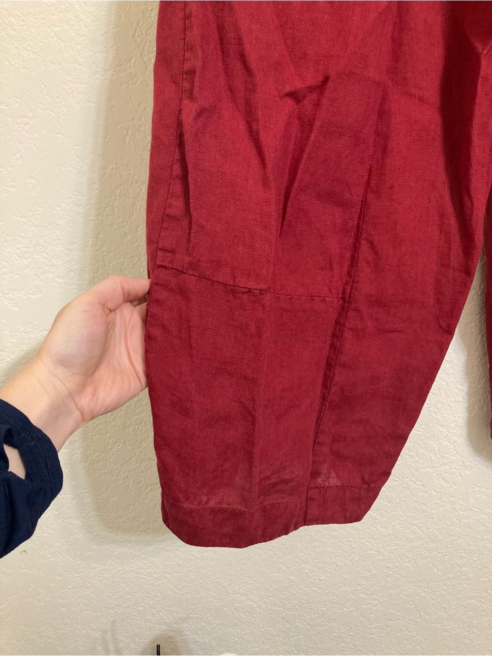 Flax linen parachute pants small - Picture 5 of 11
